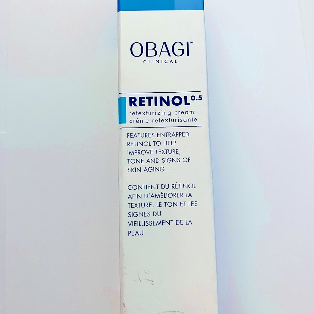 Obagi Clinical Retinol 0.5 Retexturizing Cream 1 Oz Brand new in sealed box
